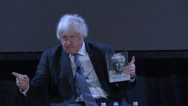 Джонсон презентував у Львові український переклад своєї книжки