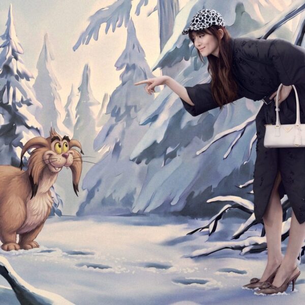 Prada занурює в різдвяну казку: кампейн оживає в стилі Disney