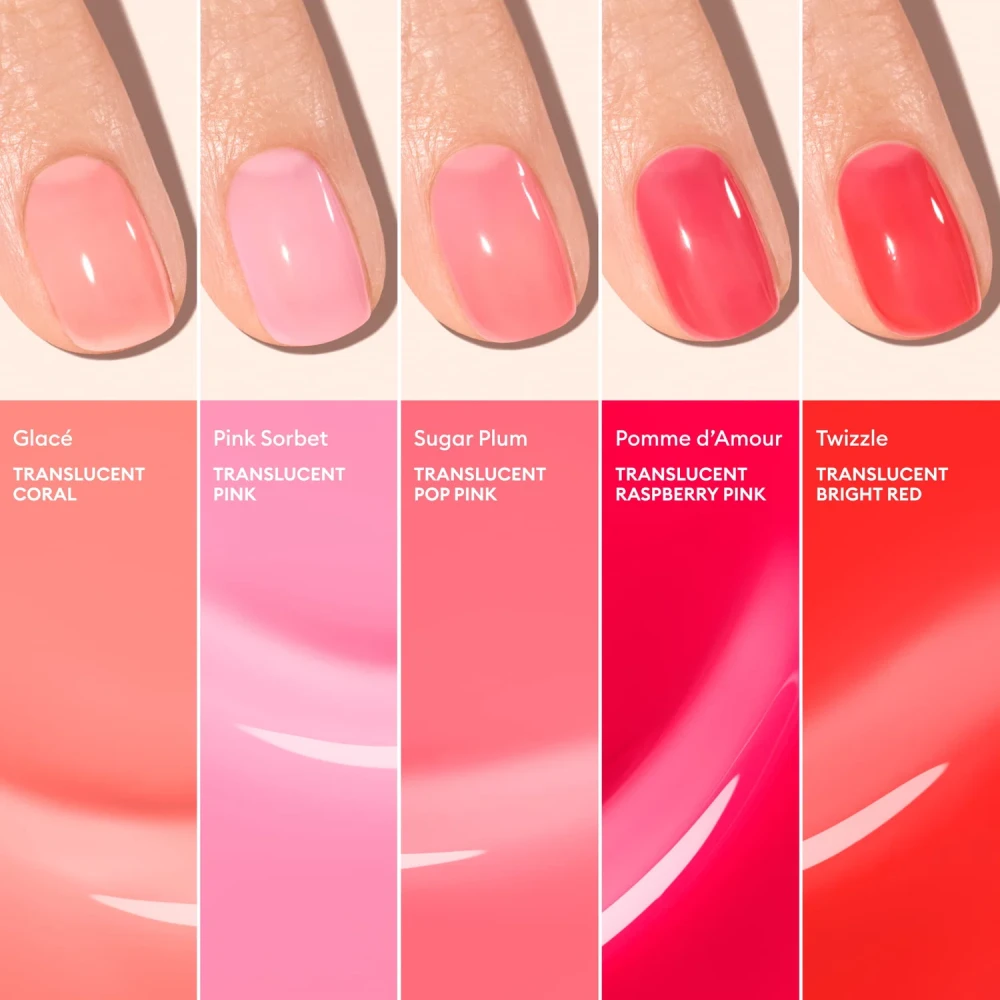 Осінній варіант манікюру jelly nails, який є трендом сезону10