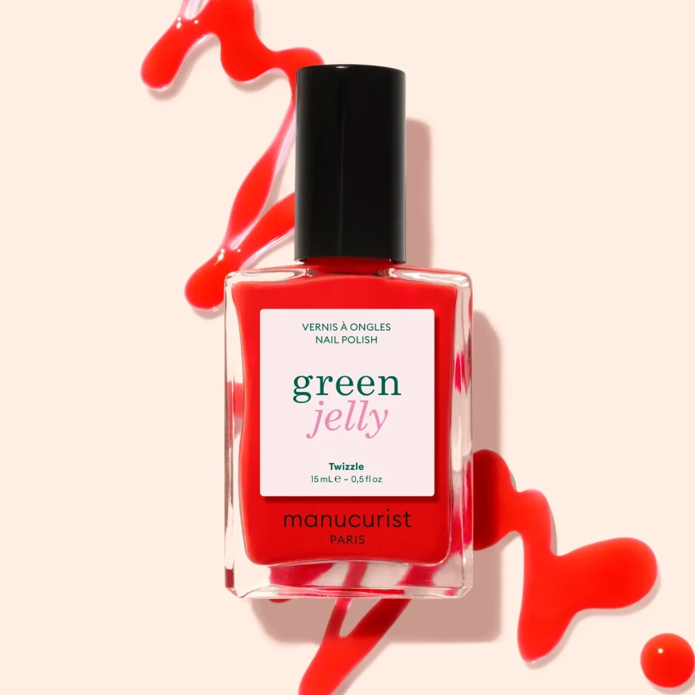 Осінній варіант манікюру jelly nails, який є трендом сезону7