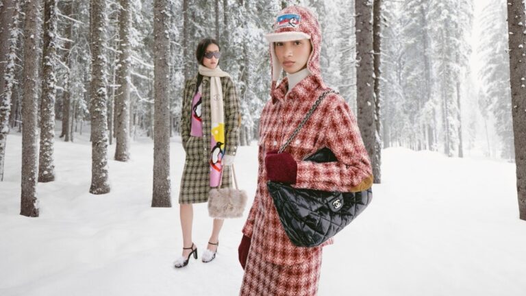 Chanel Coco Neige: пуховики, сумка-пінгвін та твід для лижного сезону 3