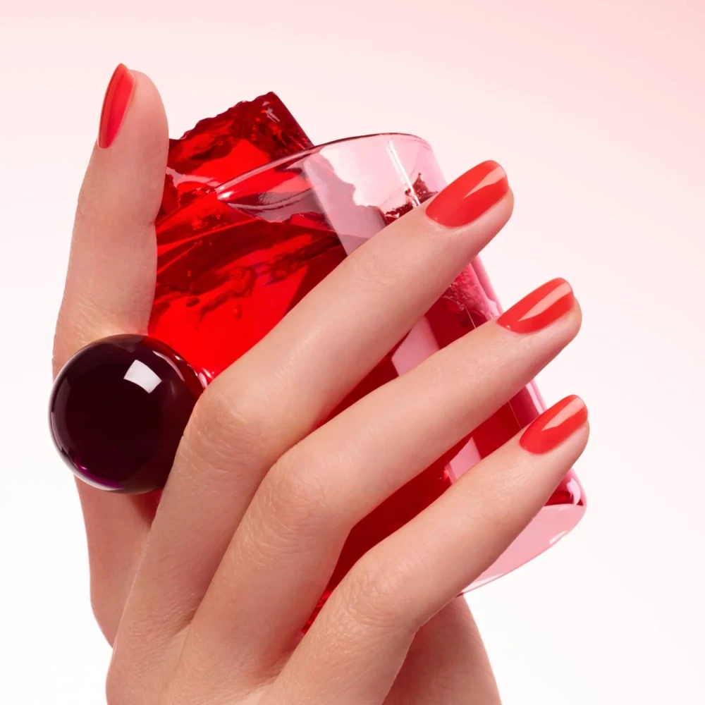 Осінній варіант манікюру jelly nails, який є трендом сезону9